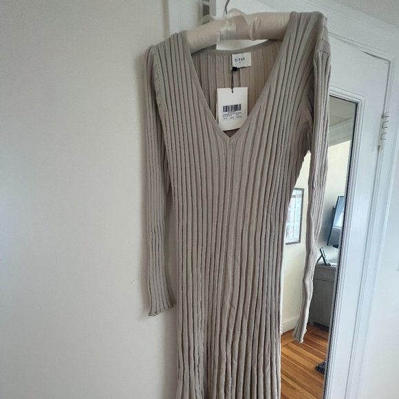 DISSH | Dresses | Reign Stone Sleeved Knit Midi Dress From Dissh | Poshmark